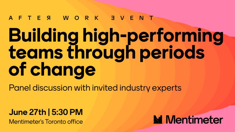 edmondmellina's tweet photo. Good prep yesterday with fellow #panelists @kerrigolds &amp; @Porserud, moderator @YanchevaSilvia, Hannah Stampe and other @Mentimeter Toronto crew members. Looking forward to next Tuesday!

===

Building #highperformingteams through periods of #change

=== https://t.co/luiNH7NaFj