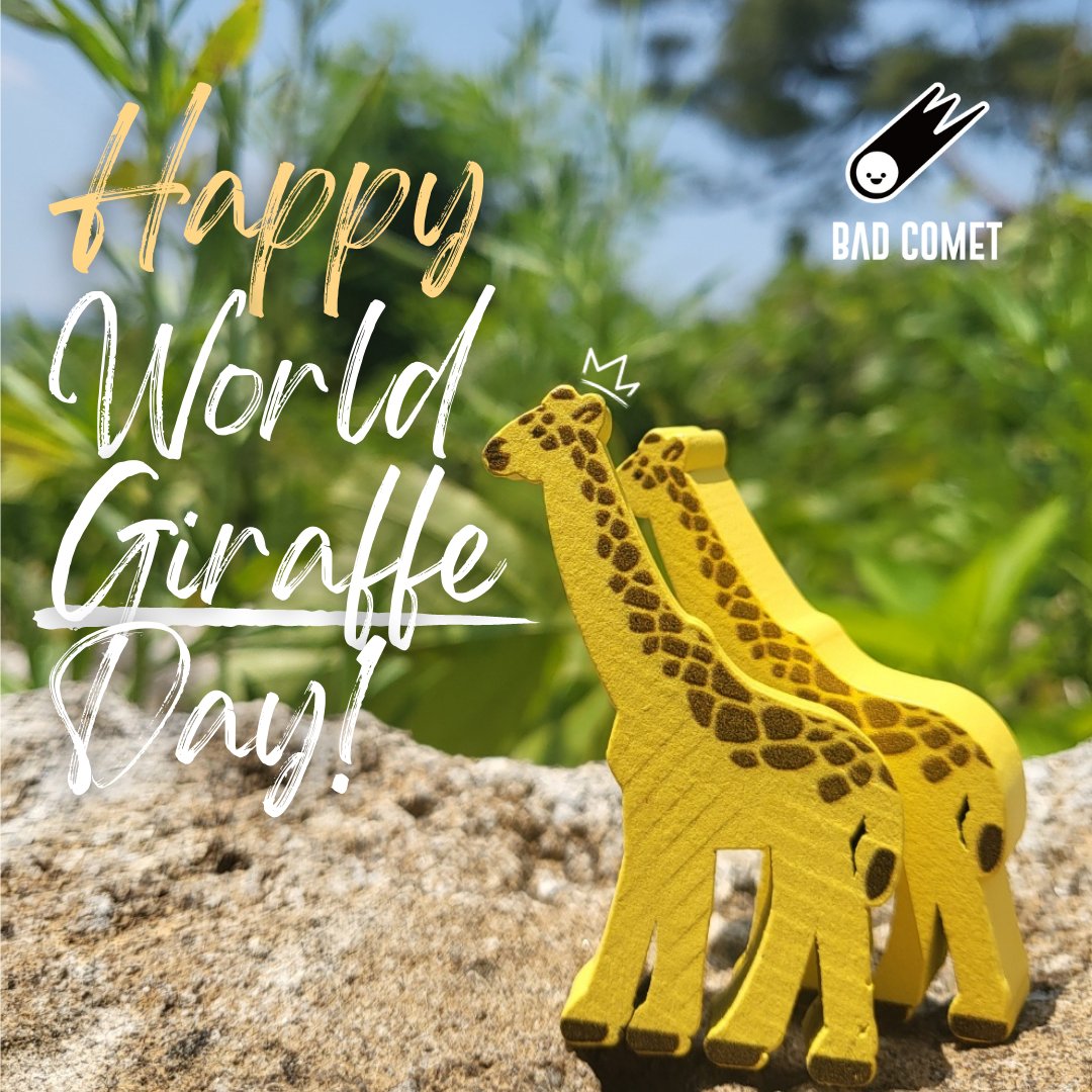 🦒Happy World Giraffe Day!🦒 Time to celebrate the world’s tallest mammal!