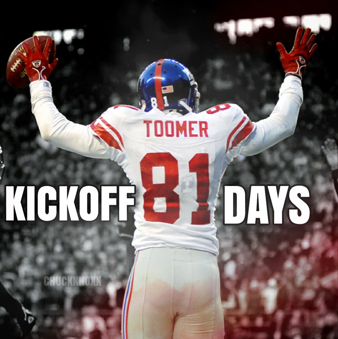 81 days from kickoff... ⏰ 

#TOGETHERBLUE #BLEEDBLUE 
#NYGIANTS #GIANTS #GMEN