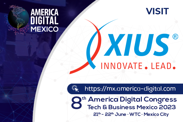 XIUS_Corp's tweet photo. The day is here! Let's catch up at the 8th America Digital Technology and Business Congress Mexico 2023.
#americadigitalcongress #loyaltyewallet #customerengagement #businessgrowth #promotions #loyaltyprograms #digitalpayments #walletasaservice #fintech #techevent #mexico https://t.co/jX22OXfRPJ