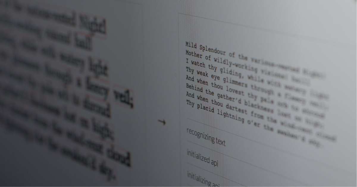 Studentischer Online Workshop zum Thema «Tesseract.Js» im Master Schwerpunkt „Weaving the Web“ am 27. Juni um 13:00 Uhr … Gäste sind willkommen. Mehr Infos unter th-koeln.github.io/mi-master-wtw/…