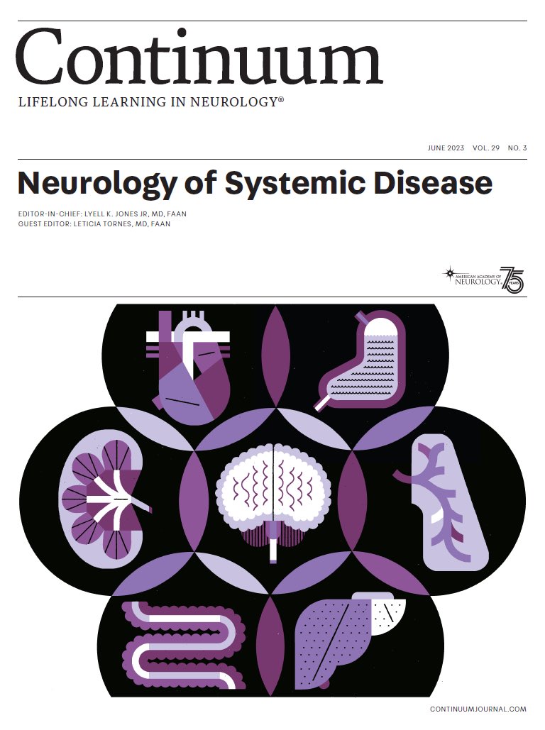 LyellJ's tweet photo. It’s here! The latest Continuum issue on Neurology of Systemic Disease is online, and shipping!

Learn to recognize and manage the neurologic complications of:

🧠Systemic disorders
🧠Substance use
🧠Covid-19

And much more!

Link: https://t.co/sqM0CUuEaa https://t.co/5Fo6bfxPnA