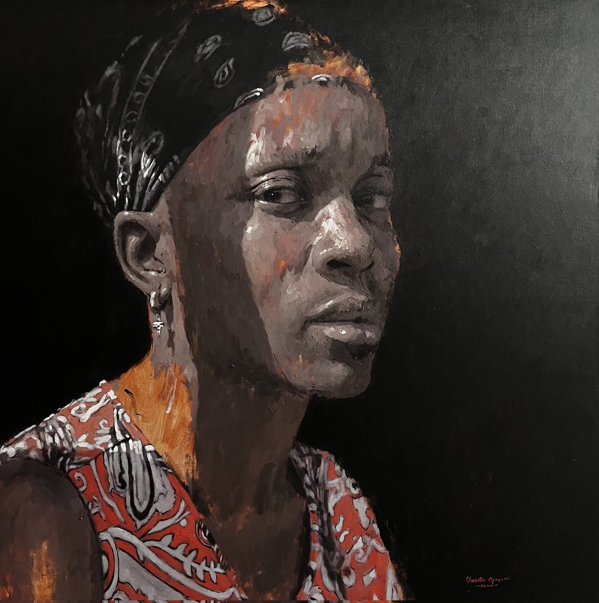 In between II
Acrylic on canvas 
48 x 48inches 
2022
#painting #art #impressionism #artmarket #artexhibition #artsale #representationalart #realism #artcollector #nigerianart #africanart #contemporaryartclub #canadaart #newyorkart #londonart #artbuyer #artist