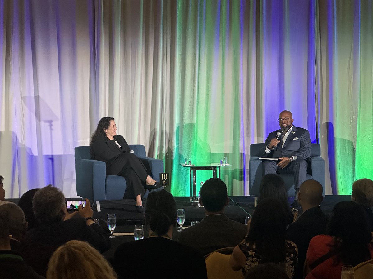 At @OppFinance’s Small Business Finance Forum, President @HaroldPettigrew & I talked about the importance of supporting underserved small business owners. With our equity as our North Star, @sbagov is committed to improving access to capital for all entrepreneurs.