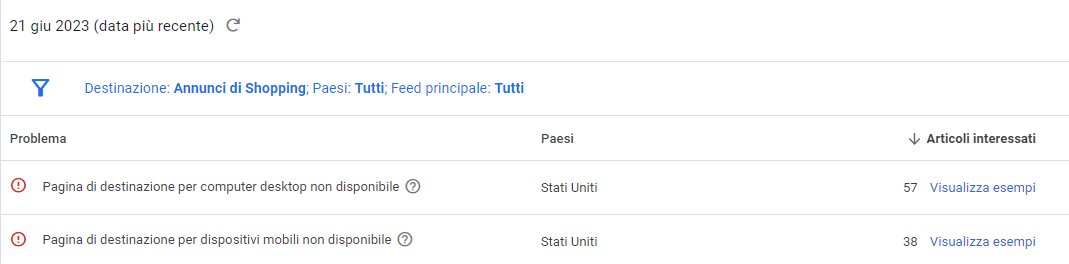 What do you do #ppcchat when Google Merchant Center disapproves some articles because of page not reachable (the page IS reachable obviously)
