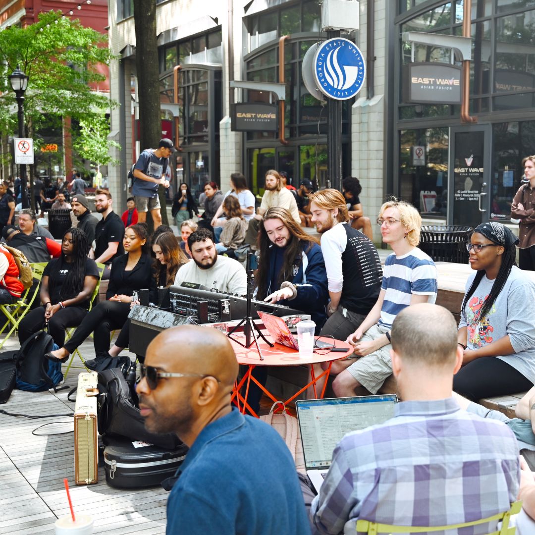 Every Wednesday from 12-1:30 PM join us for our Broad Street Boardwalk Lunchtime Performance Series!  ✨ These performances are always free and open to the public. 🙌 Today we are happy to be joined by <a href="/BenBostick/">Ben Bostick</a>
