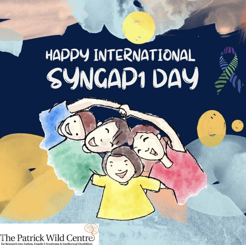 Today is International SYNGAP1 day! Very proud to be doing clinical research about SYNGAP1 for my PhD 🧬🧠💜