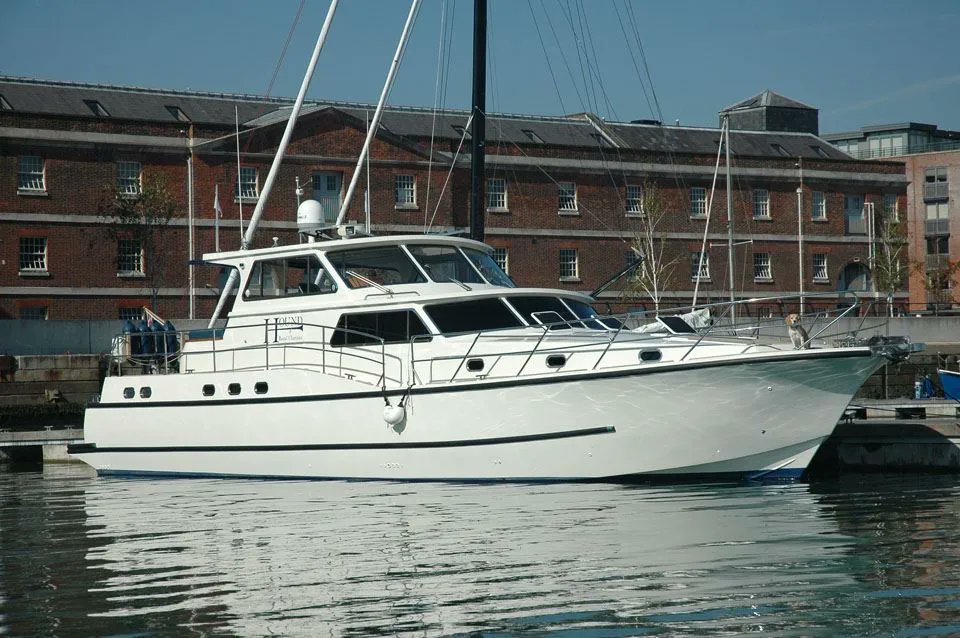Have a look at our listing - Cara Marine 18M, HOUND OF ROYAL CLARENCE. Asking £394,950 VAT paid. Lying Lymington, Hampshire, United Kingdom. buff.ly/3qd8Cq1 #motoryacht #yachtforsale #yachting #yachtbroker