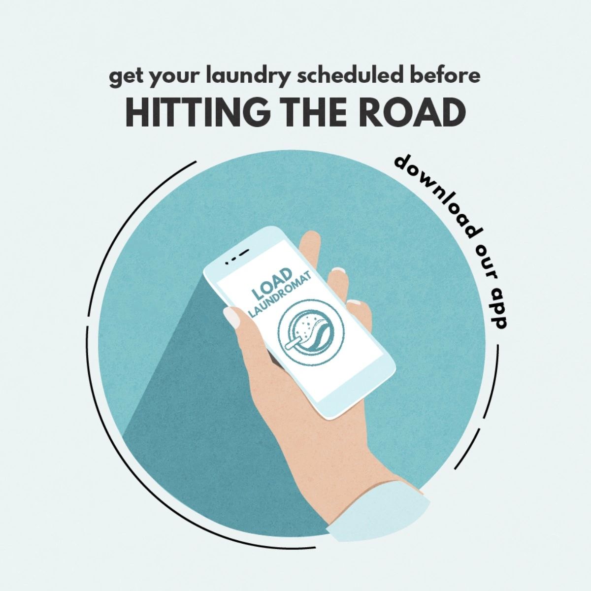 Get your laundry done before you head out on your summer road trips! Schedule a service ahead on our app to avoid the city laundry shuffle when you get back. Visit the link below to download, and use promo code FIRSTTIME for 15% off your first order: onelink.to/s9rpgq.