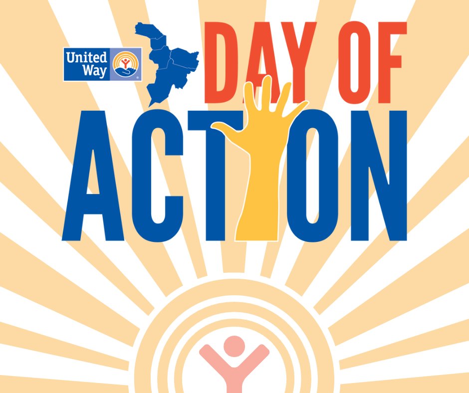 Rise and Shine! Today is #UWDayofAction and we have over 255 volunteers that will be making our community a better place! Kick-offs are at 11:00 and projects at Noon! It's going to be a great day! #LiveUnited