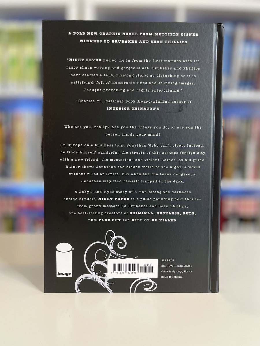 ecantrell's tweet image. Night Fever is the newest graphic novel from Ed Brubaker and Sean Phillips, a team that is always a must buy. 
-
#nightfever #edbrubaker #seanphillips #edbrubakerseanphillips #image #imagecomics #graphicnovel