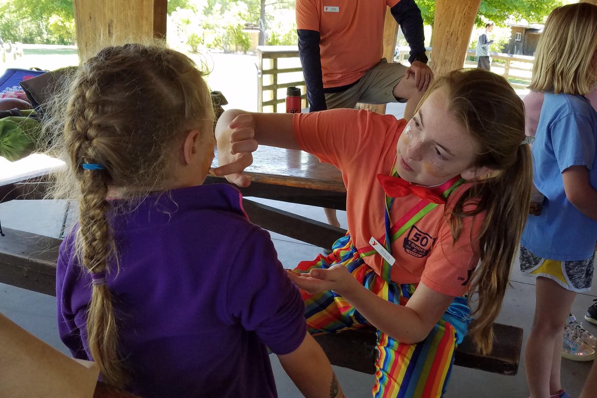 y_guides's tweet image. Congratulations Jocelyn Hilton – Running with Horses “ Thundering Unicorns”
Graduating from Cardinal Gibbons High School plans to attend Appalachian State University.
Favorite Y guides memory  : first time attending Rockmont