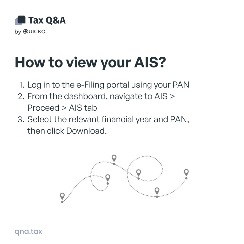 Quicko_official's tweet photo. Did you know you can provide feedback on the information displayed in your AIS from e-compliance portal ? ๐
#taxes #ais #incometax #howtoquicko