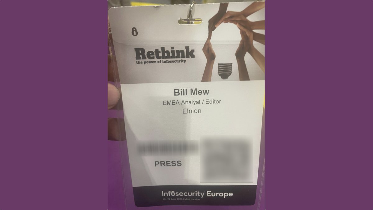 @SocuraMDR @Infosecurity @AndyKays @jamiebrummell @thisismattford @ExCeLLondon @SocuraMDR we have our UK/EMEA Associate Bill @BillMew there, let's get him meeting with you there at #InfosecEurope 2023.

Perhaps we can get one of your team on camera for an interview & possibly #CyberSecurity coverage on elnion.com?

cheers, @dez_blanchfield