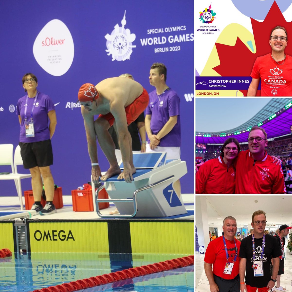 We would like to congratulate <a href="/SOOLondonCan/">SpecialOlympicsONLdn</a> athlete Chris Innes for an outstanding effort representing Canada at the 2023 World Games in Berlin! A lot of hard work and training paid off Chris!!
