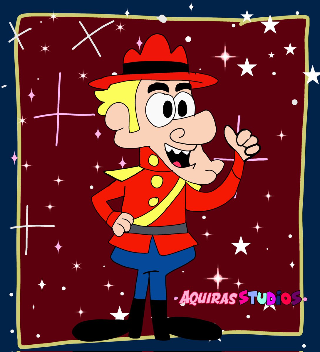 Toon June 2023 Day 8- Cartoon Character Choice: Dudley Do Right! 
#toonjune #toonjune2023 #aquirasstudios #dudleydoright #jayward