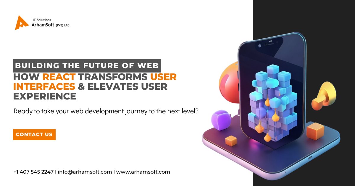 ArhamSoft's tweet image. Discover React: Web Development's Game-Changing JavaScript Library. Faster, scalable, and visually stunning websites. ArhamSoft: Your React Dream Team!
bit.ly/3Jf45wT
#ReactDevelopers #WebDevelopment #gamechanger #javascript #userexperience #userinterface #arhamsoft