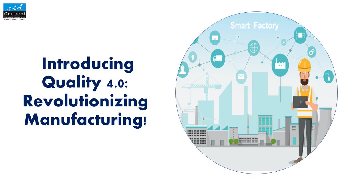 In the era of Industry 4.0, the Smart Factory has arrived, bringing intelligence, connectivity, data-driven decision-making, and automation to every manufacturing process. 
#Quality40 #Industry40 #SmartFactory #DataDrivenQuality 
sixsigmaconcept.com/contact-us/