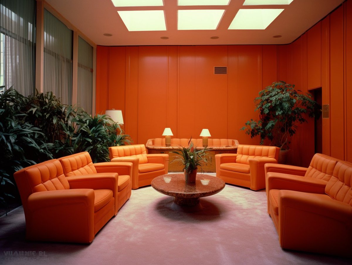 ztwalsh's tweet photo. The building was adorned with many fine lobbies…

#interiordesign #lobby #architecture #vintage #furniture #ai #aiart #aiphotography #aiartcommunity #midjourney #midjourneyart https://t.co/XRdFQReMEn