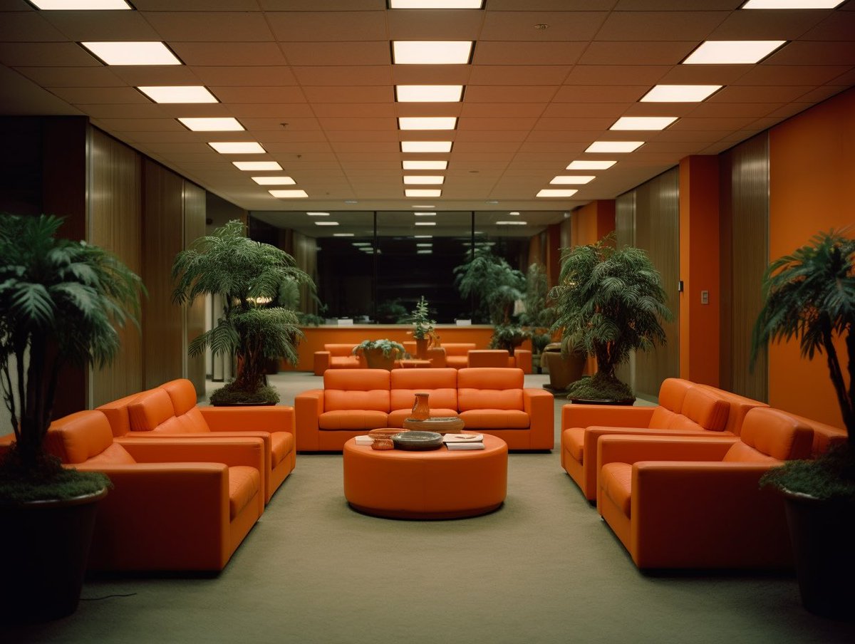 ztwalsh's tweet photo. The building was adorned with many fine lobbies…

#interiordesign #lobby #architecture #vintage #furniture #ai #aiart #aiphotography #aiartcommunity #midjourney #midjourneyart https://t.co/XRdFQReMEn