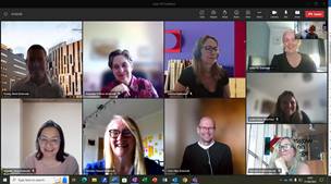 Fantastic Lean HE Scotland session with Christine Stewart today: The Seamless Student Journey - Fact or Fiction?  <a href="/LeanChristine/">Christine Stewart</a>