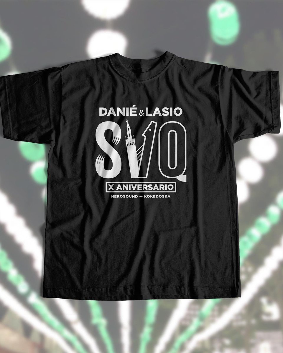 Danie_svq's tweet photo. CAMISETAS X ANIVERSARIO SVQ
Si quieres la tuya tira al MD y te informamos
Unidades limitadas https://t.co/mwnZx2IJ0A