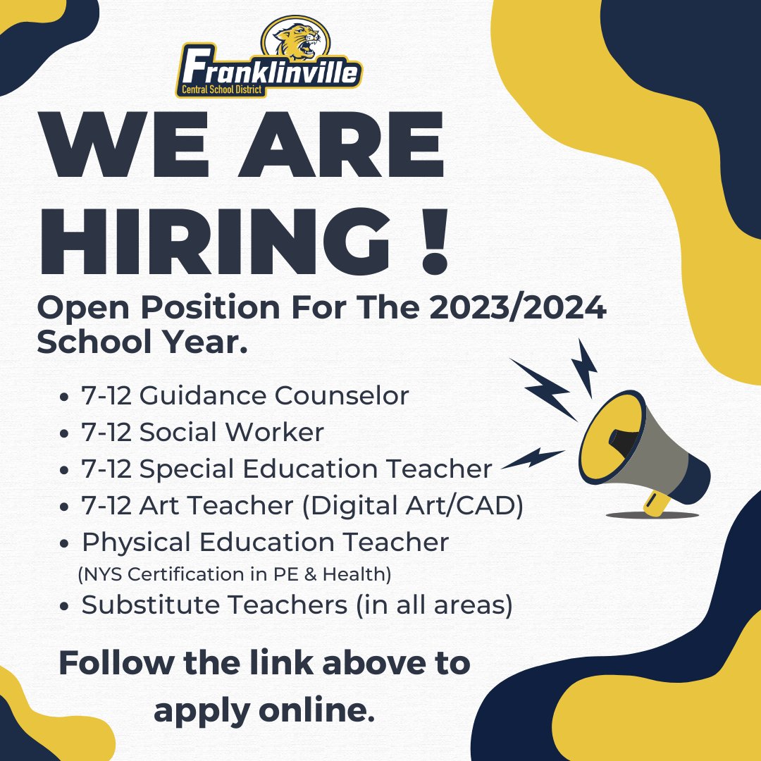 Franklinville Central School District tweet media