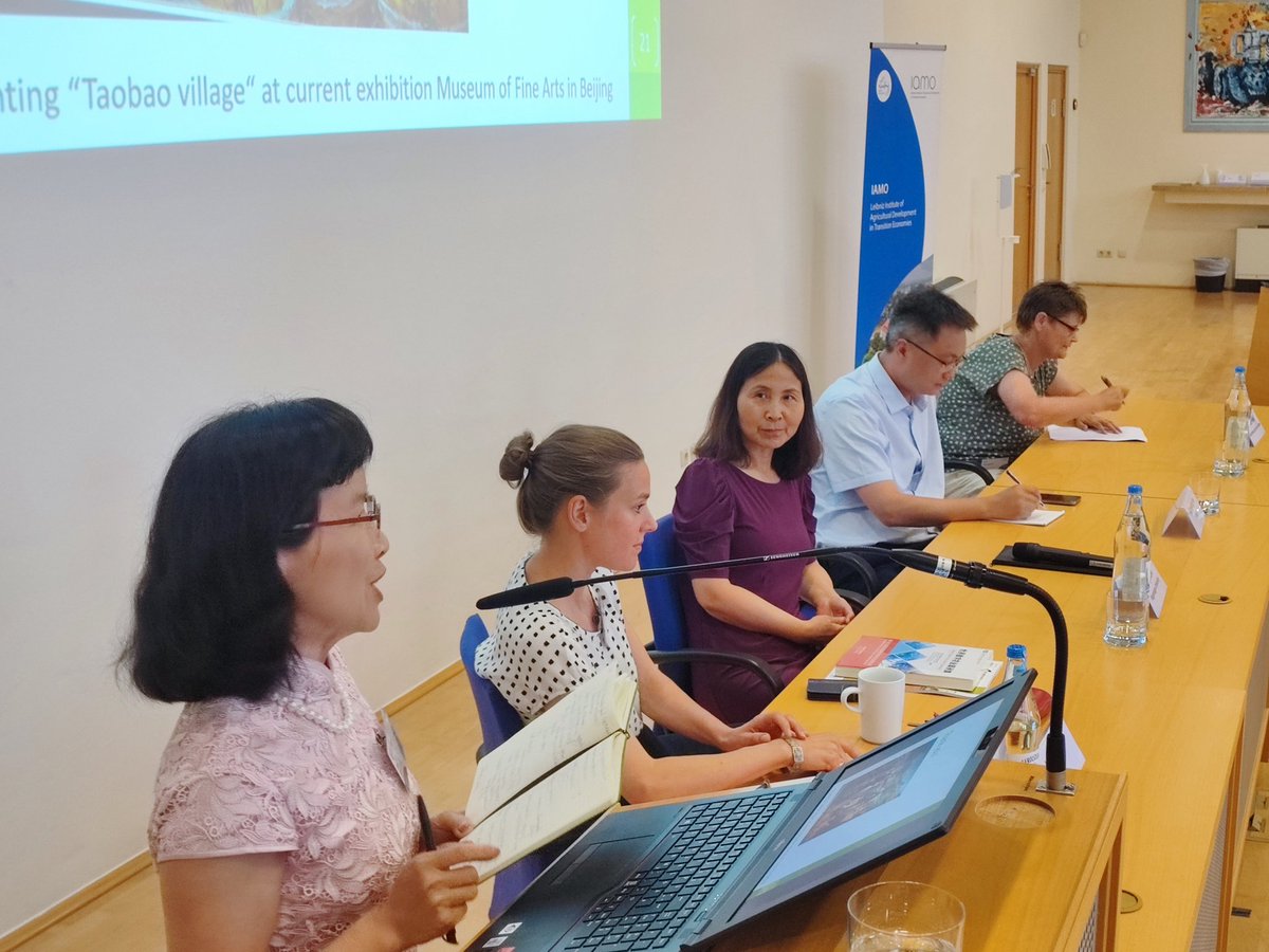 iamoChina's tweet photo. The China session at #iamoForum23 features a group interdisciplinary team in discussing the food security of China and the transformation of Chinese agriculture. @iamoLeibniz https://t.co/oUTuxuhixV