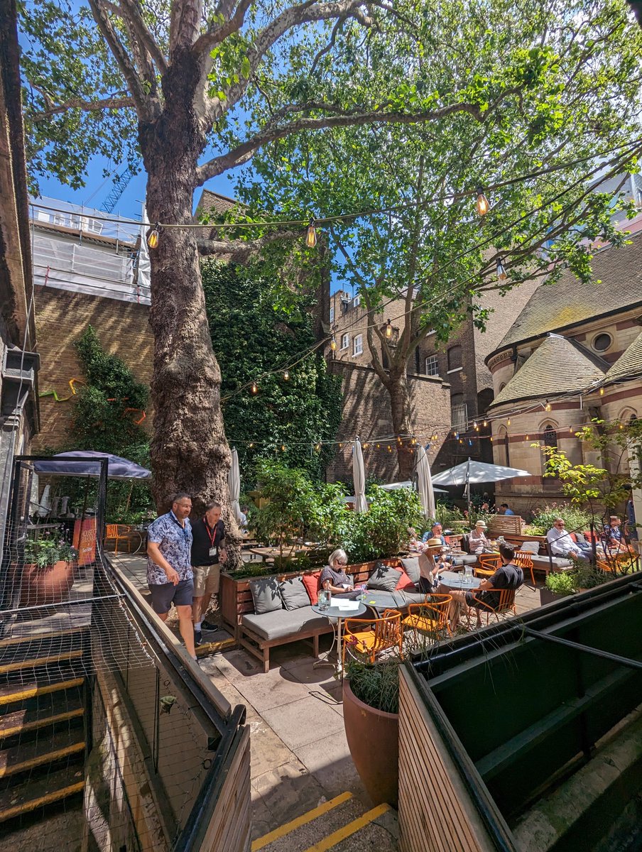 Working in the garden @HoStBarnabas today. Nice, innit?