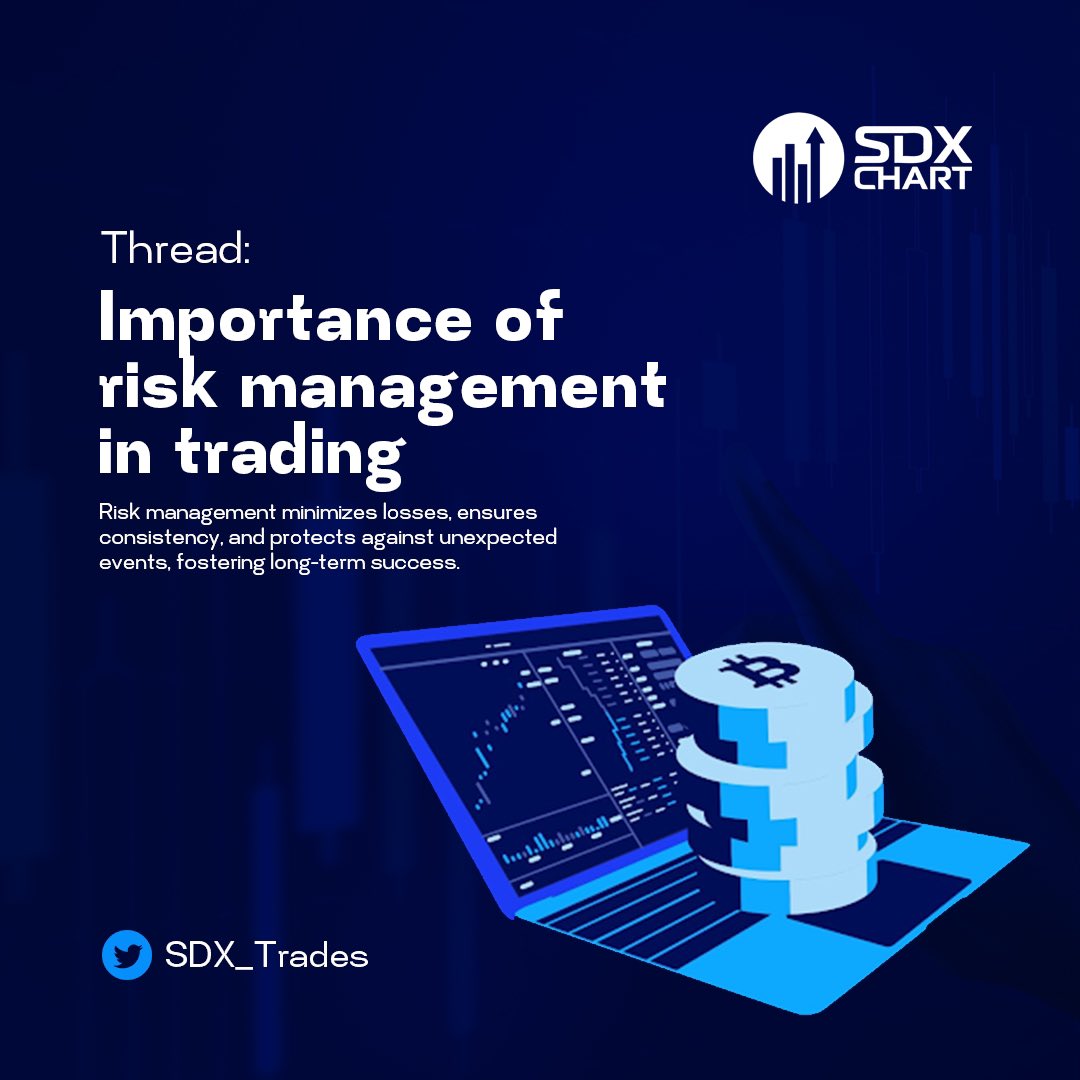 IMPORTANCE OF RISK MANAGEMENT IN TRADING 

A Thread 🪡🧵
Like & Rt for others