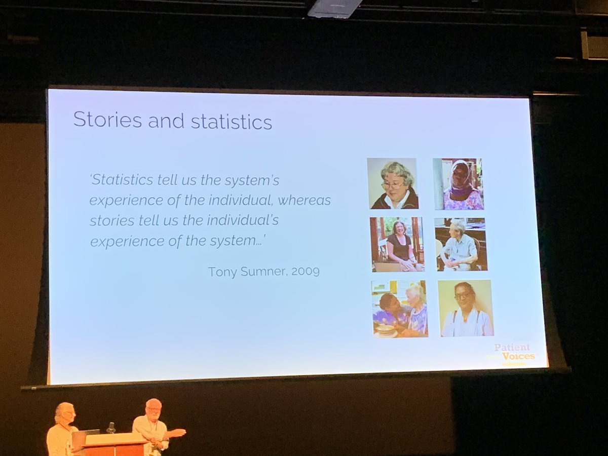 Dr. Pip Hardy and Tony Sumner share Patient Voices, and the stories behind the NHS. Stories promote empathy, reflection, and compassion. #hearinghealthcare #storiesforchange #digitalstorytelling #DST2023