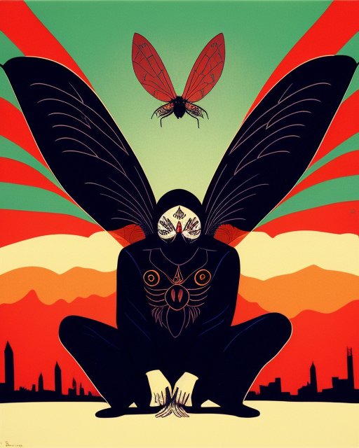 CryptAIClothing's tweet photo. #InternationalDayofYoga2023 
Peace be upon you. May you avoid life's ever dangerous bridges. 
🪰🧘‍♂️🧐

Made using @get_starryai https://t.co/PnQ6rXd2jd