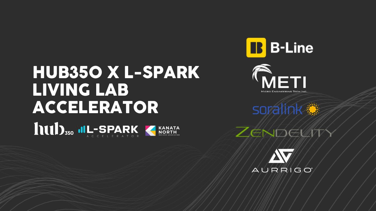 LSPARKGlobal's tweet image. We’re thrilled to announce the second cohort of the @Hub350 x L-SPARK Living Lab Accelerator! 🚀🙌

Say hello to:

✨soralink.co/en/
✨microengineering.ca
✨@Zendelity
✨b-line.io
✨aurrigo.com

Learn more 👉 l-spark.com/blog/meet-the-…