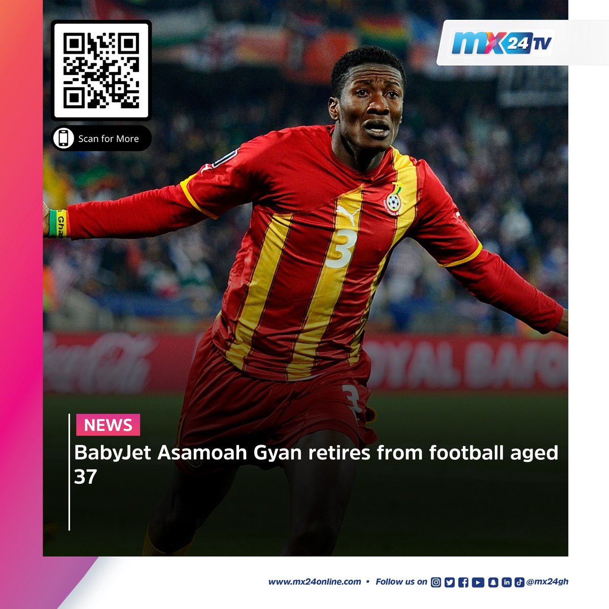mx24gh's tweet photo. Here are today's biggest headlines. Scan the code to visit our website to read more.
#mx24gh #funfearlessfactual #mx24news #KennedyAgyapong #Gbande #NPP #AssinCentral #Buduburam #GhanaRefugeeBoard #BabyJet #AsamoahGyan #Musk #ElonMusk #Modi #Biden #China #Xi #Kovacic #Chelsea https://t.co/Dyvdk1J1c0