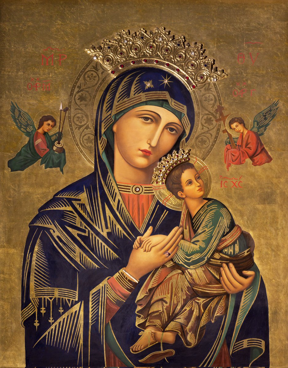 teresaleoc's tweet photo. Our Lady of Perpetual Help,  Pray for us! 🙏🌹 https://t.co/SBxPE2yeL5