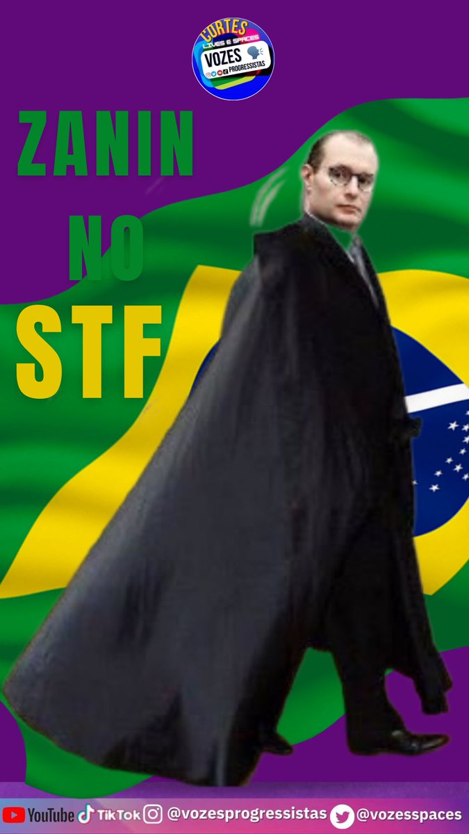 🇧🇷🗣️AGORA  #VozesProgressistas 
SABATINA Cristiano ZANIN na CCJ do Senado . EU APOIO ZANIN NO STF

Vem ver 👀
youtube.com/live/p3M7RQJuI…