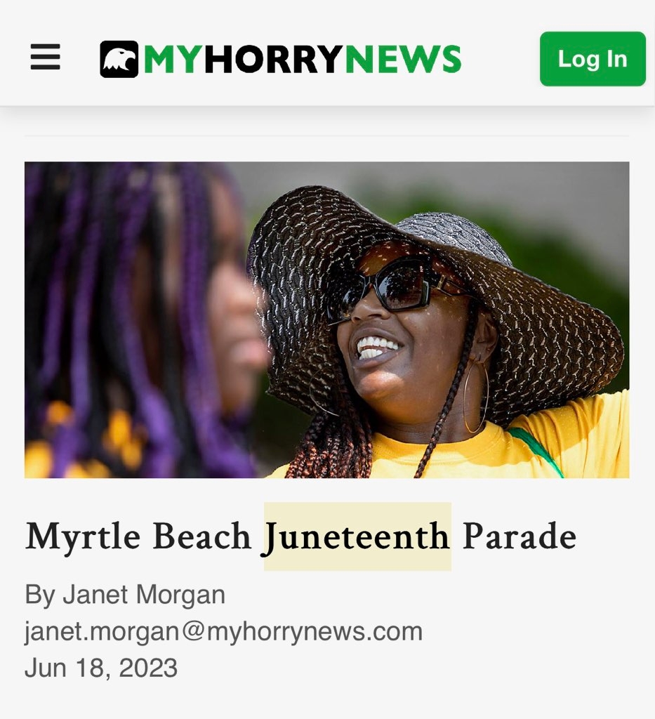 mbm_llc's tweet image. Library media assistant Khalema Smith&apos;s performed at the city of Myrtle Beach&apos;s Juneteenth event on Saturday, June 17th. The photos are below. #hcslibrarymedia #MBMSeahawks