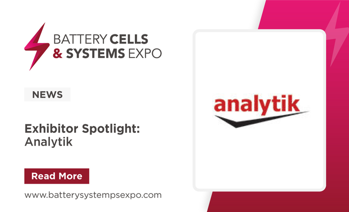 Here at the <a href="/BatteryCellExpo/">Battery Cells & Systems Expo</a> we were delighted to have the opportunity to cast our exhibitor spotlight on <a href="/AnalytikLtd/">Analytik</a> about their latest innovations and what attendees can expect to see from them!

Read the full article here: vist.ly/4xxi

#BCS23