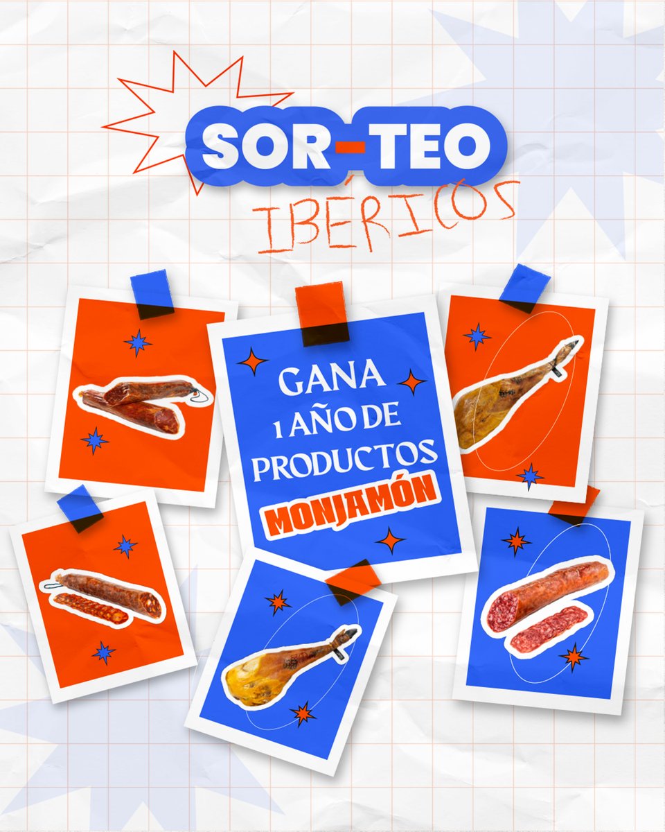 ¡¡¡SOR-TEO!!! 
El Altísimo ha escuchado vuestras plegarias y os traigo el mejor de los sorteos ¡UN AÑO ENTERO DE IBÉRICOS! 

No seas judas y participa en nuestro instagram

instagram.com/p/Ctv_OIkttl4/…

🕯️🕯️ Os pongo velitas 🕯️🕯️
#sorteo #gratis #ibéricos #añogratis #Foodie #foodporn
