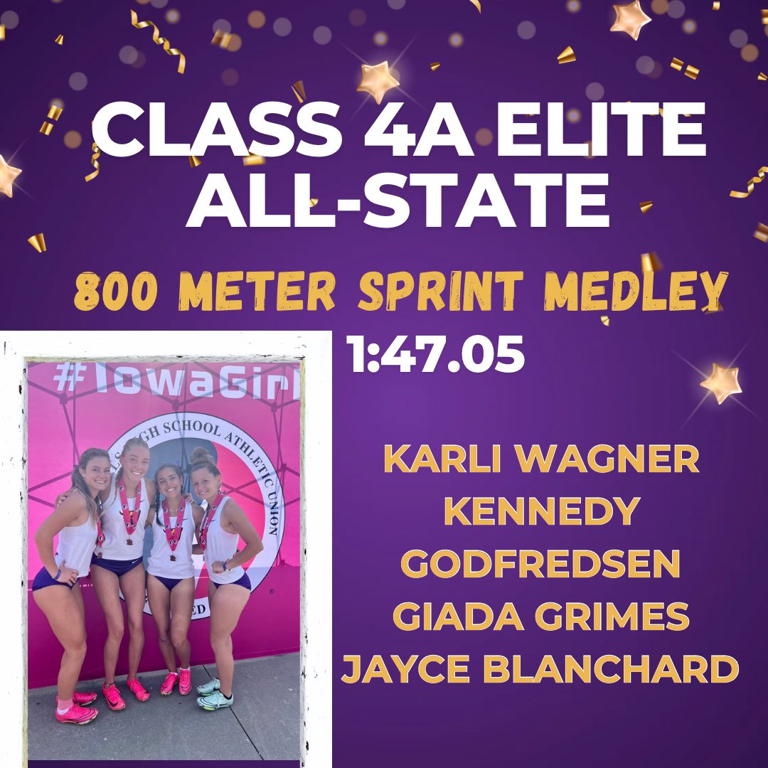 JCSD_GirlsXCTF (@jcsd_girlsxctf) on Twitter photo Congratulations to our 4x400, 4x800, and Sprint Medley Relay Teams for earning a spot on the 2023 Elite All-State Team. Great job ladies💜💛 <a href="/JohnstonCSD/">Johnston Schools</a> <a href="/JCSD__Athletics/">Johnston Athletics & Activities</a> Congratulations to our 4x400, 4x800, and Sprint Medley Relay Teams for earning a spot on the 2023 Elite All-State Team. Great job ladies💜💛 <a href="/JohnstonCSD/">Johnston Schools</a> <a href="/JCSD__Athletics/">Johnston Athletics & Activities</a>