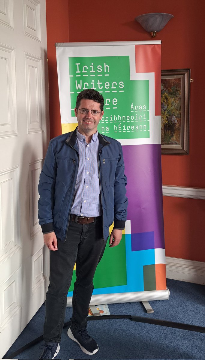 Every day I write the book.
#NotEveryDay #IrishWritersCentre 
Photo by: Christopher Byrne