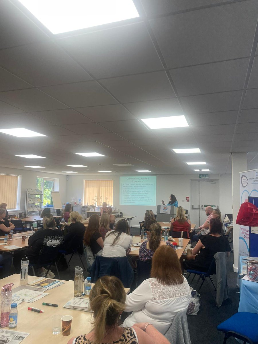 This afternoon at the CWP #HeartofCare conference, we've heard from Jasmeen Islam, CWP's Chief Clinical Information Officer / Deputy Chief Pharmacist, as well as Vivienne Banks speaking about the role of lived experience in our services. Next up - yoga!🧘 #CWPcare23