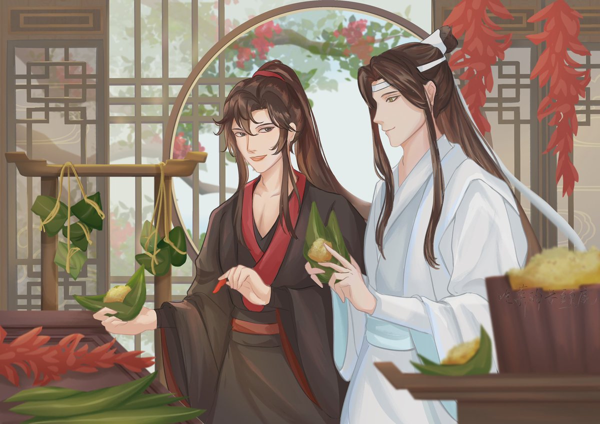 ㊗️ 端午节安康

#魔道祖师 #MDZS #蓝忘机 #魏无羡 #忘羡 #LanWangji #WeiWuxian #WangXian #墨香铜臭 #MXTX