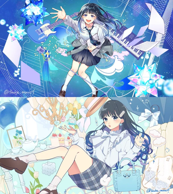 青色使って描くのかなり好き説がある
