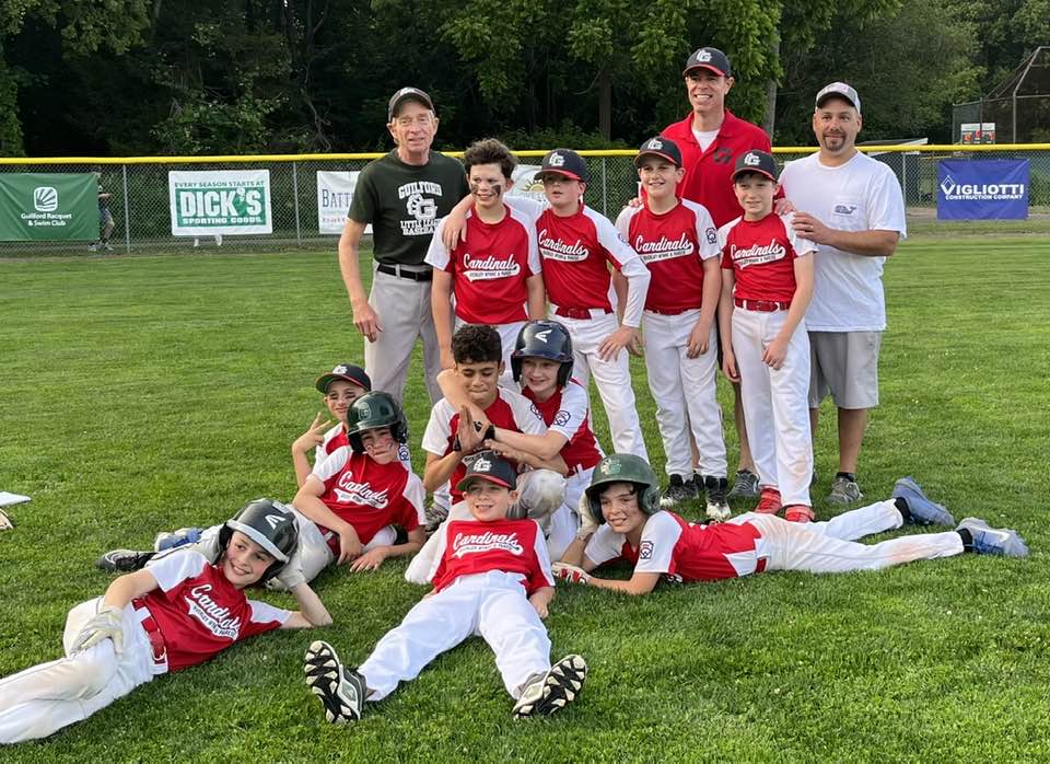Proud to support local sports at BWP! Big thanks to Attorney John Parese for his years of service & dedication to Guilford Little League. 'A wonderful ride,' he shared, thanking parents, Greg Aulenti, Tami Armster, and law partners for their support. #YouthSports #CommunityImpact