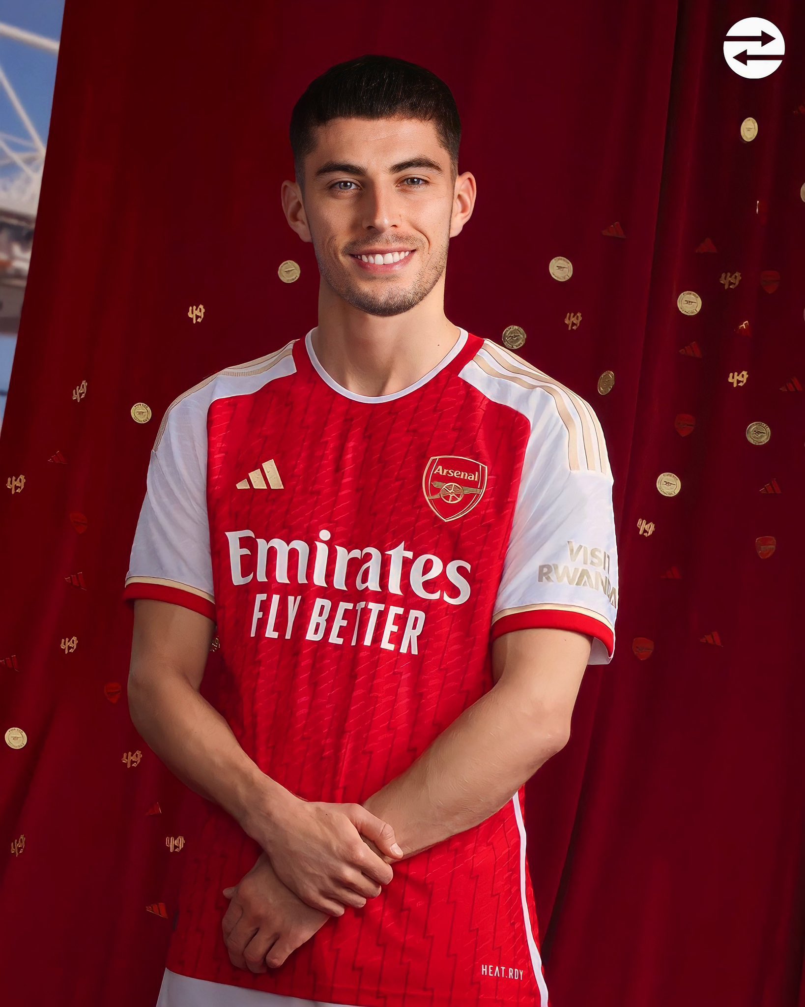 Arsenal, acord ASTRONOMIC pentru a-l cumpăra pe Kai Havertz. Peste 60 de milioane de lire vor ajunge în conturile lui Chelsea. Foto: Tw/@EbukaMeansGreat