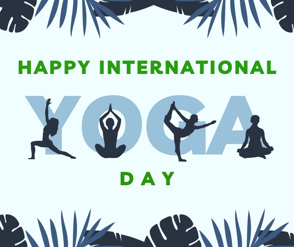 Happy International Yoga Day!

#InternationalYogaDay2023