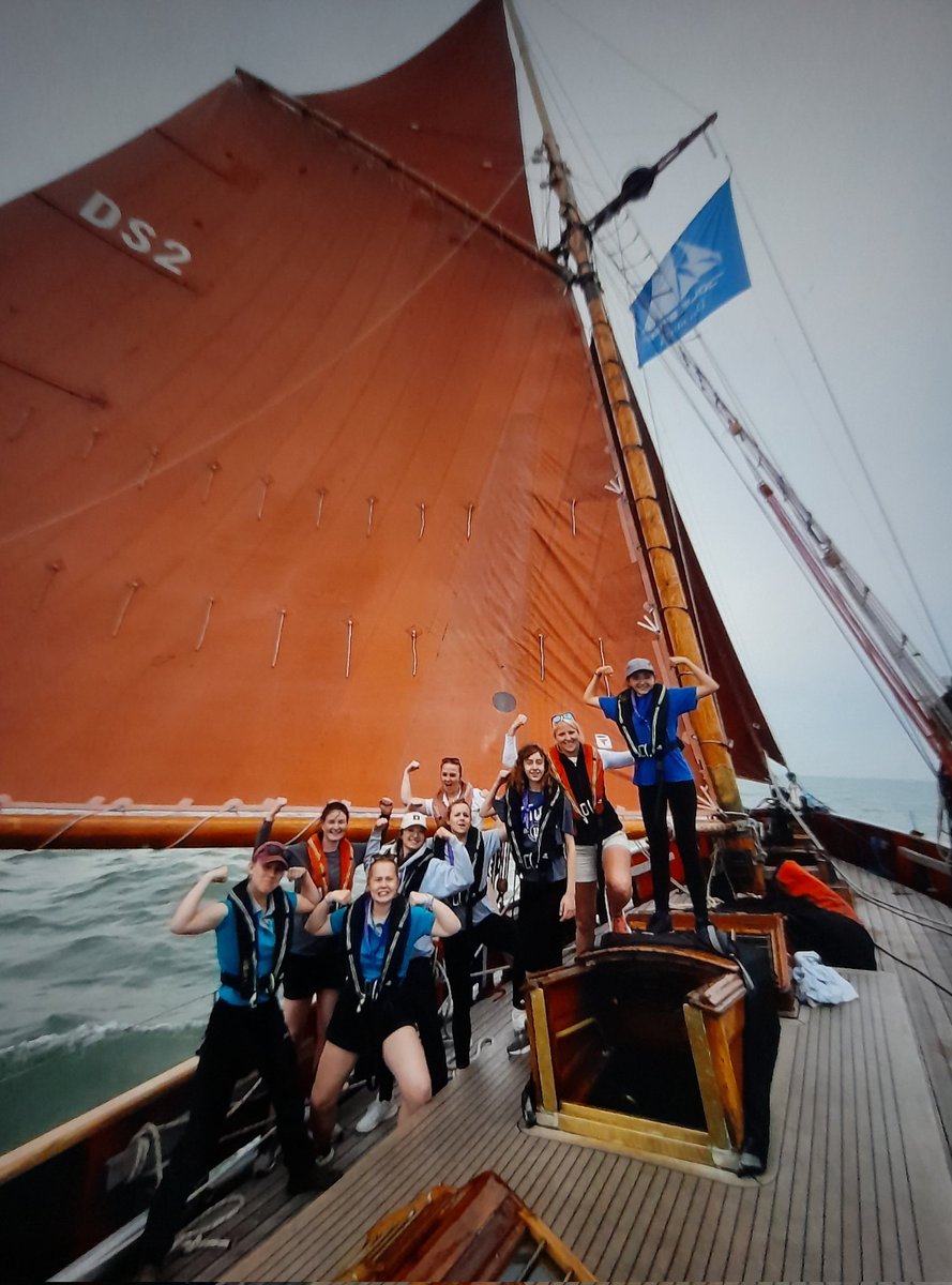 GirlguidingWS's tweet image. 4th #Devizes Guides and Rangers had a phenomenal days #sailing on the @JolieBrise #tallship owned by @DauntseysSchool 
It was the first time in 100 years that it has been sailed by an all #female crew
@GirlguidingSWE @Girlguiding @DauntseysAdEd 
#adventure #sailing #girlscan