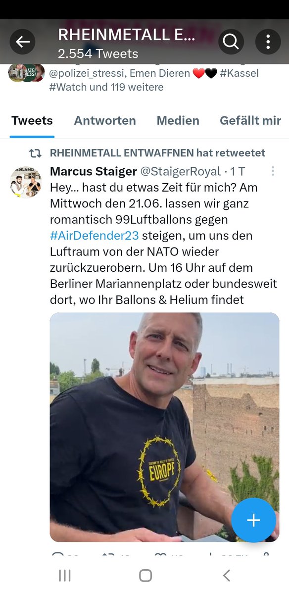 #b2106 gleich, um 16:00 startet die querfront-va von #friko & #heizungbrotundfrieden aufm #mariannenplatz in #kreuzberg. @REntwaffnen (iL) retweetet #staigers aufruf. sind jetzt alle übergeschnappt? querfront ist verrat an der arbeiter*innen-klasse!
twitter.com/reclaimrosalux…