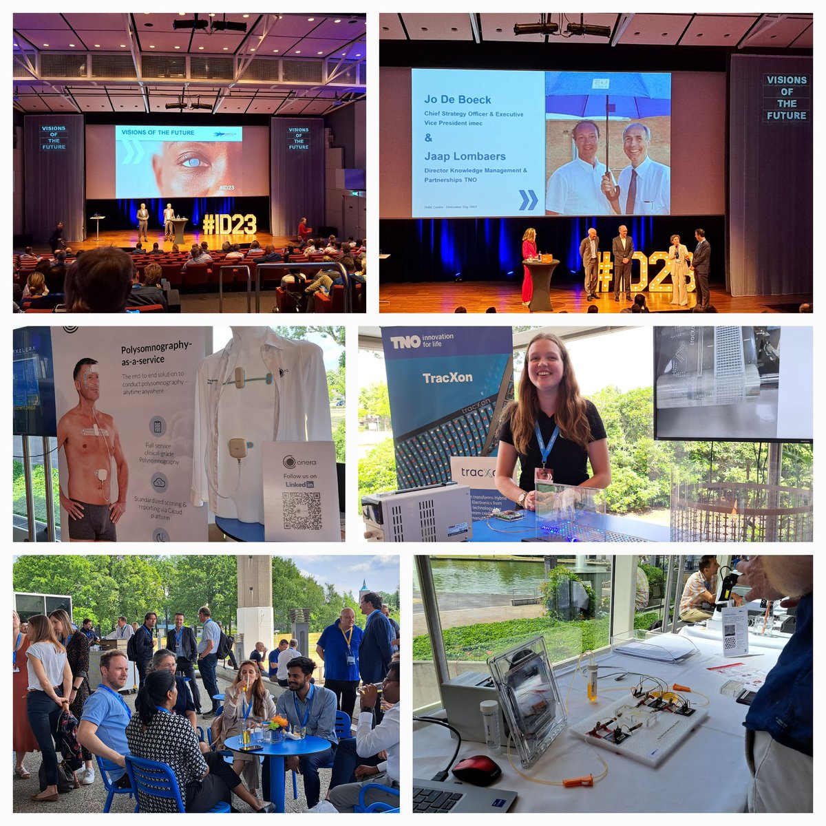 De <a href="/HolstCentre/">Holst Centre</a> innovation Day 2023 is een groot succes. Veel start-ups voortgekomen uit ontwikkelingen op basis van flexibele geprinte elektronica naast nieuwe veelbelovende innovaties #zorg #photonics <a href="/TNO_nieuws/">TNO Nieuws</a> <a href="/imec_int/">imec</a>